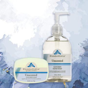 Paquete de 3 jabones Clearly Natural Essentials para higiene diaria suave