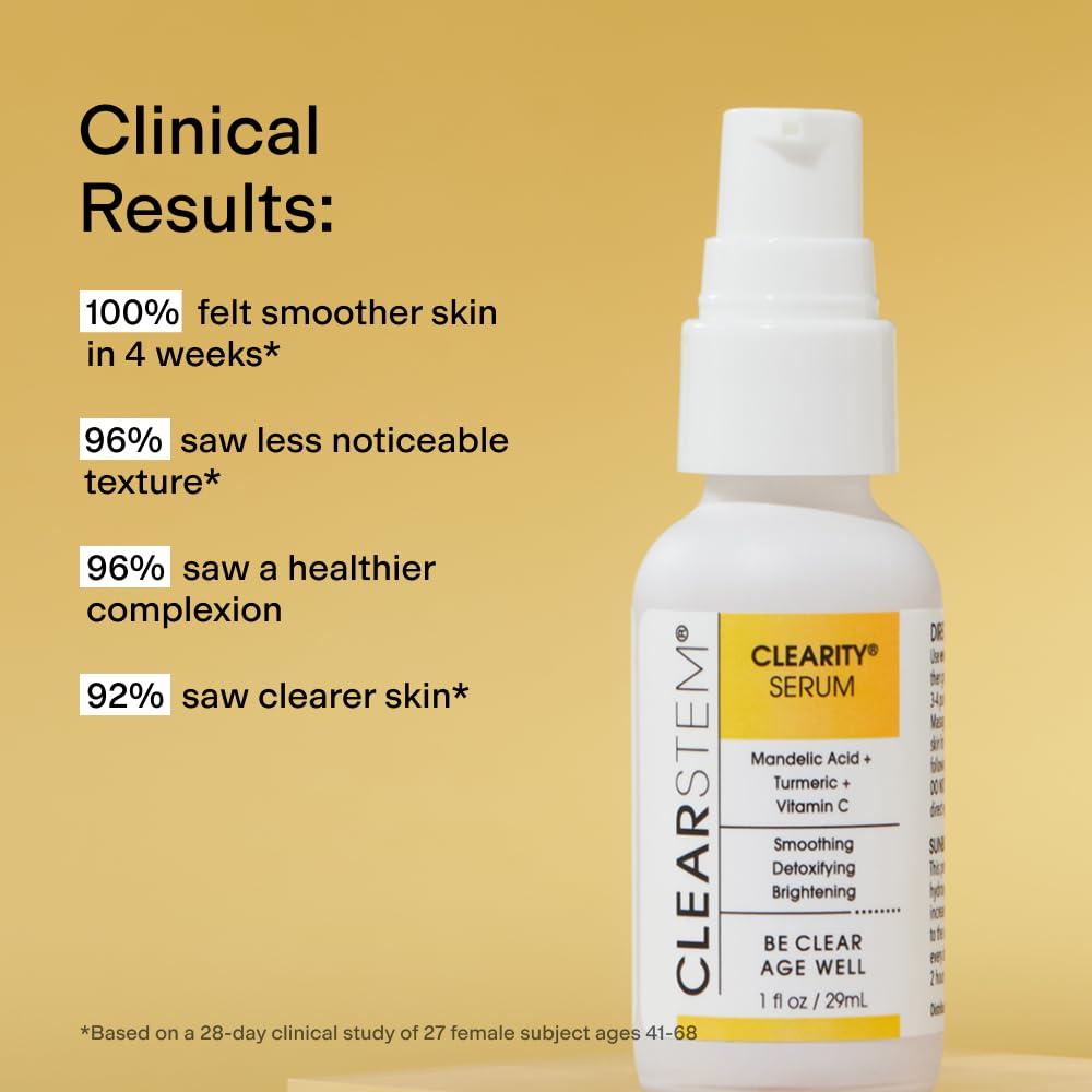 Aplicación nocturna de CLEARSTEM CLEARITY con textura ligera