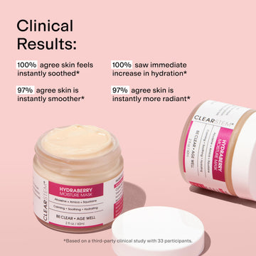 CLEARSTEM Hydraberry árnica para confort ligero en la piel.