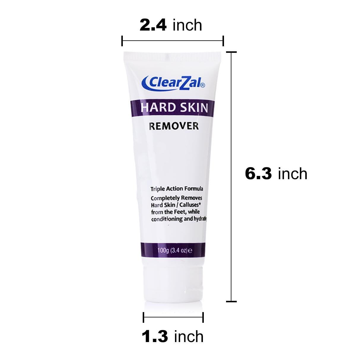 Envase práctico de Clearzal, listo para uso en casa.