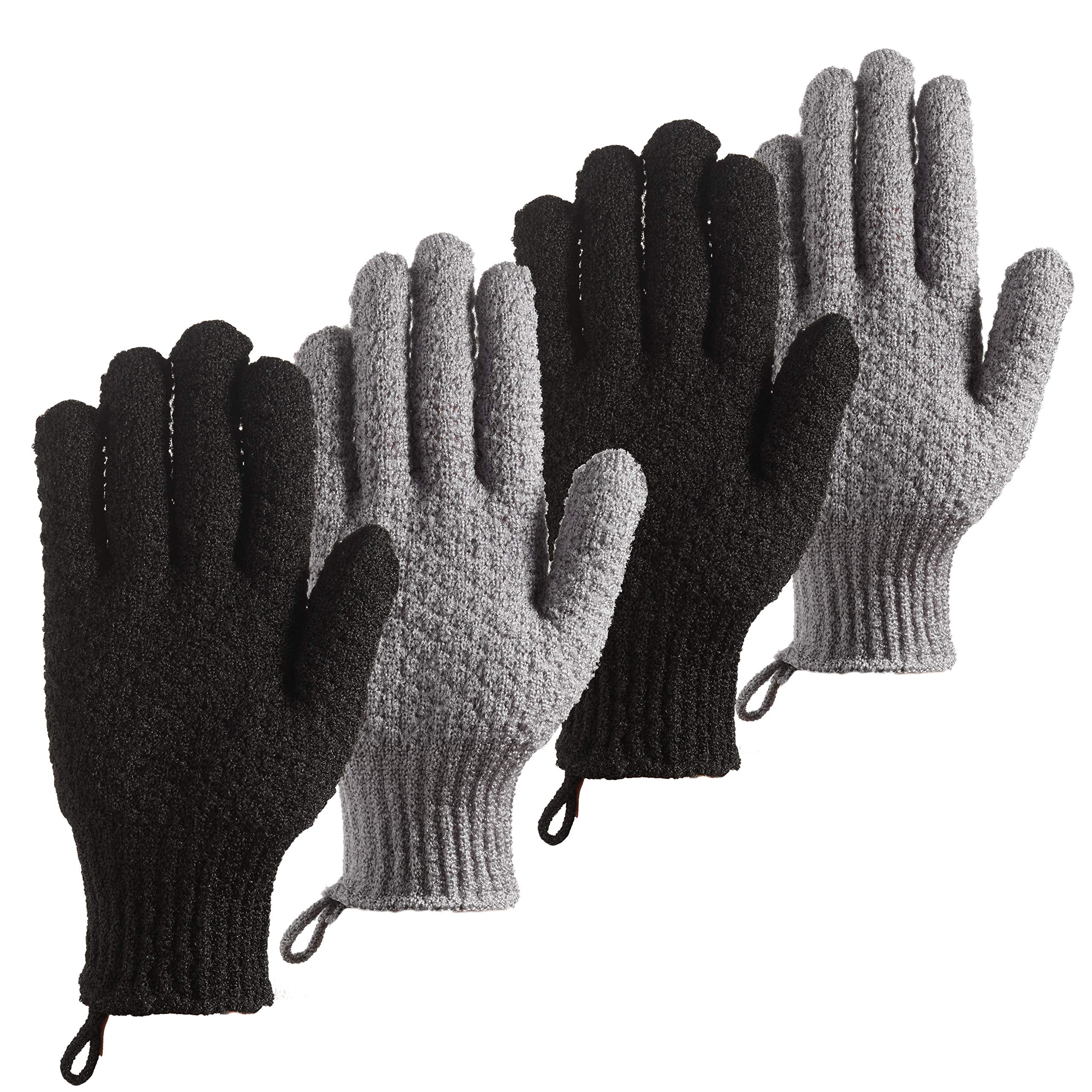 CLEEDY guantes exfoliantes largos para exfoliar cuerpo con comodidad.