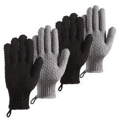 CLEEDY guantes exfoliantes largos para exfoliar cuerpo con comodidad.