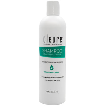 Champú Cleure volumen sin fragancia para cuero cabelludo sensible