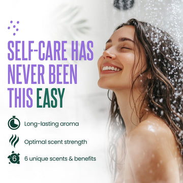 Cleverfy Shower Steamer Menthe-Eucalyptus: souffle frais et respiration plus claire.