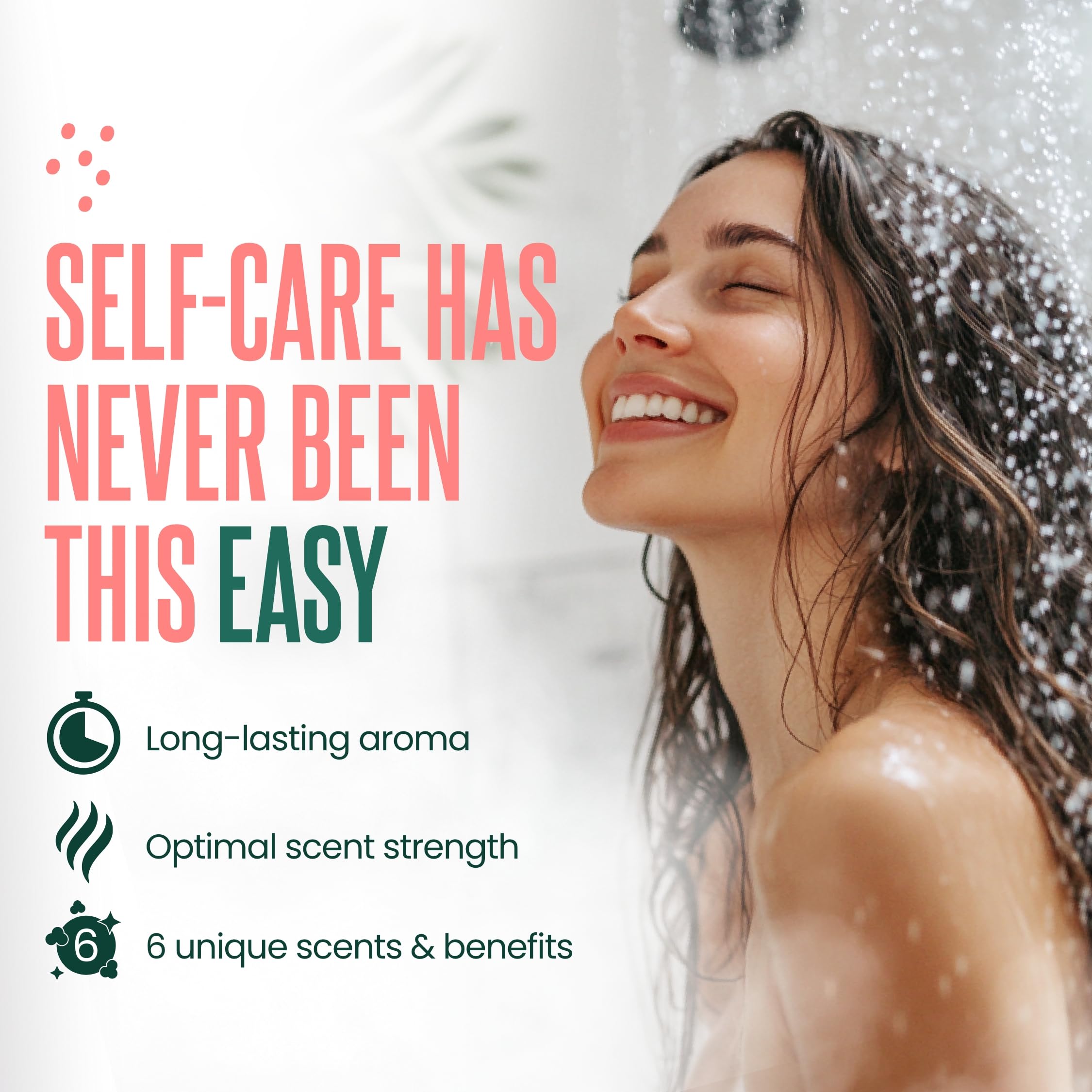 CLEVERFY shower steamer vainilla-naranja-dulce: aroma cálido para relajación vespertina