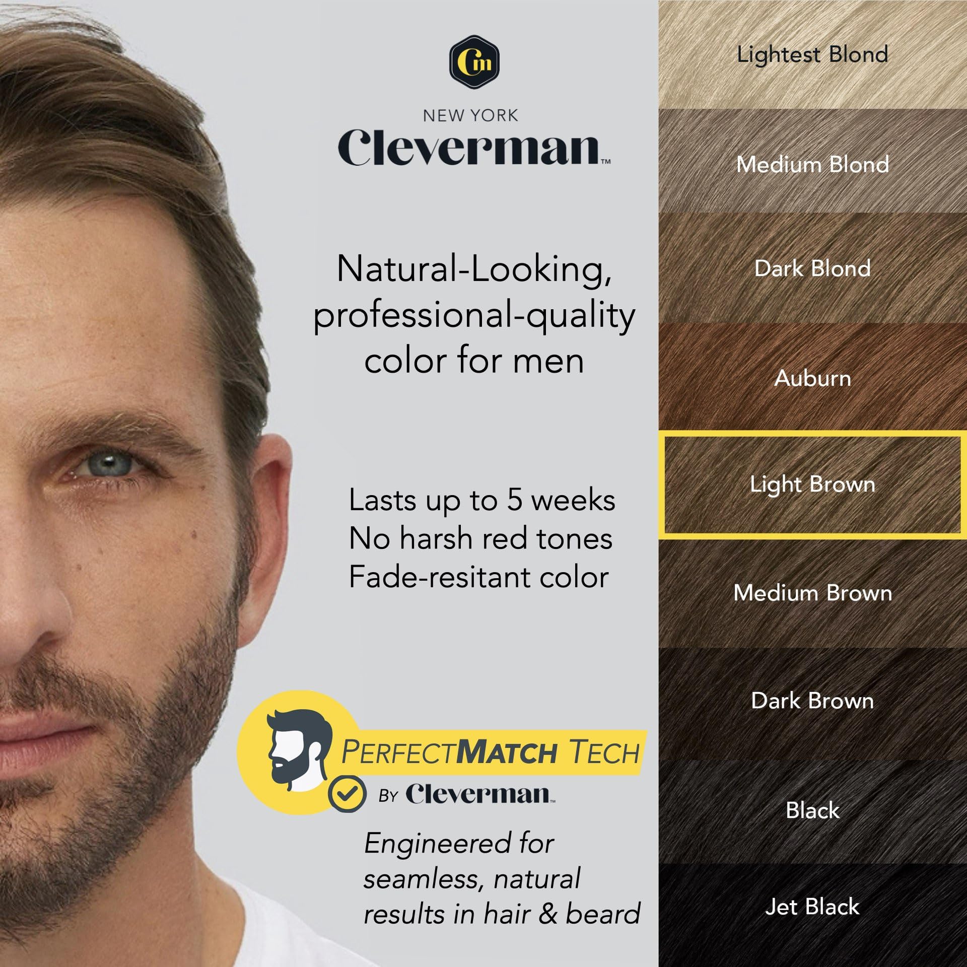 CLEVERMAN espátula facilita retirar exceso y distribuir color con precisión.