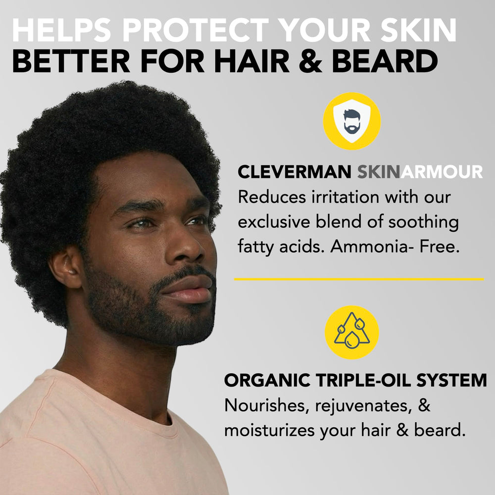 Nettoyant après couleur Cleverman – fini doux et durable