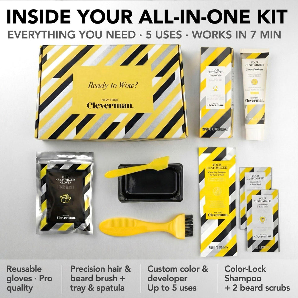 Cleverman pinceau-colorant-cheveux application précise et uniforme