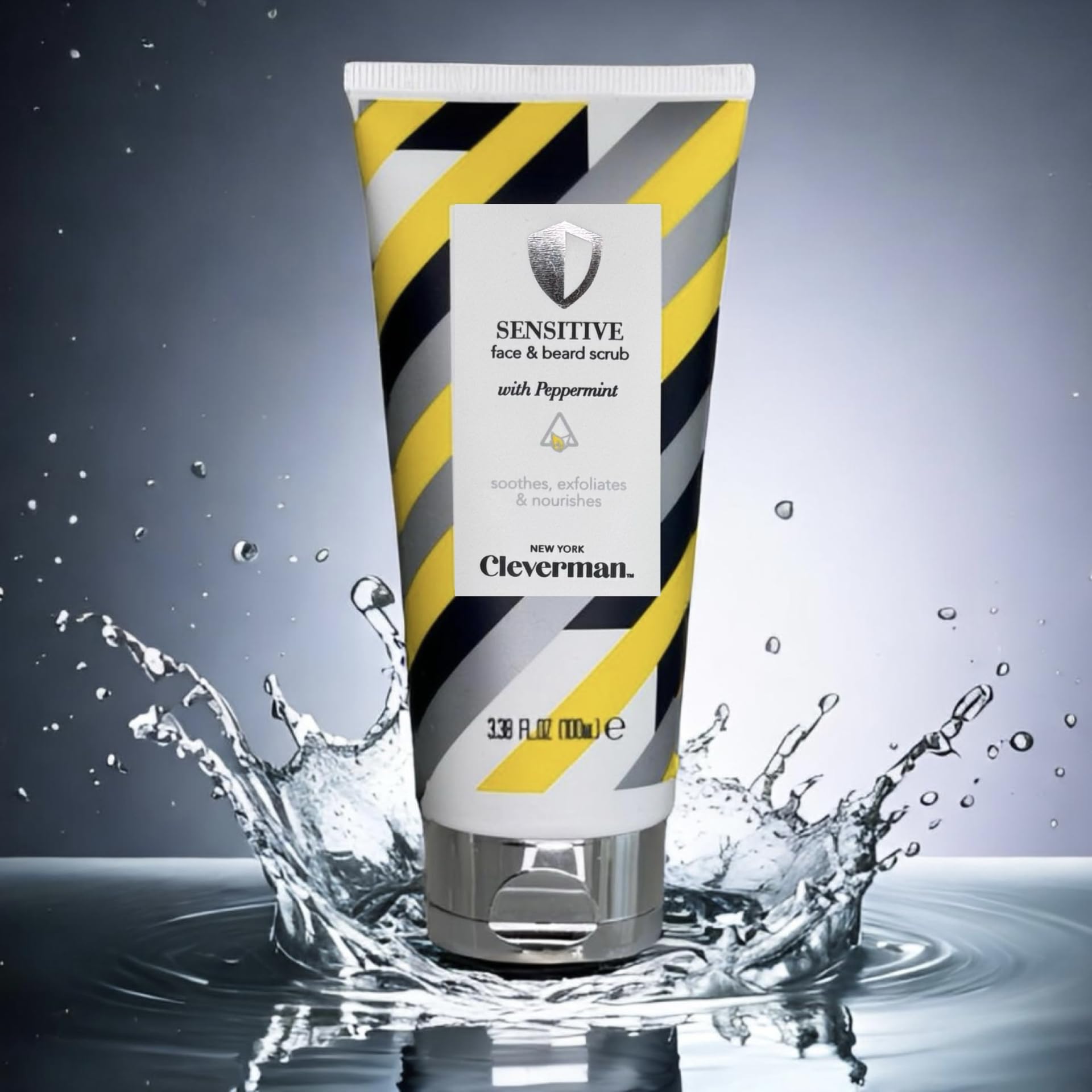 Cleverman Sensitive: mezcla triple de aceites para nutrición de piel y vello.