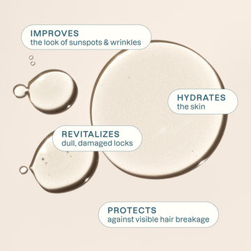 Aplicación de aceite de argán Cliganic en cabello para brillo suave