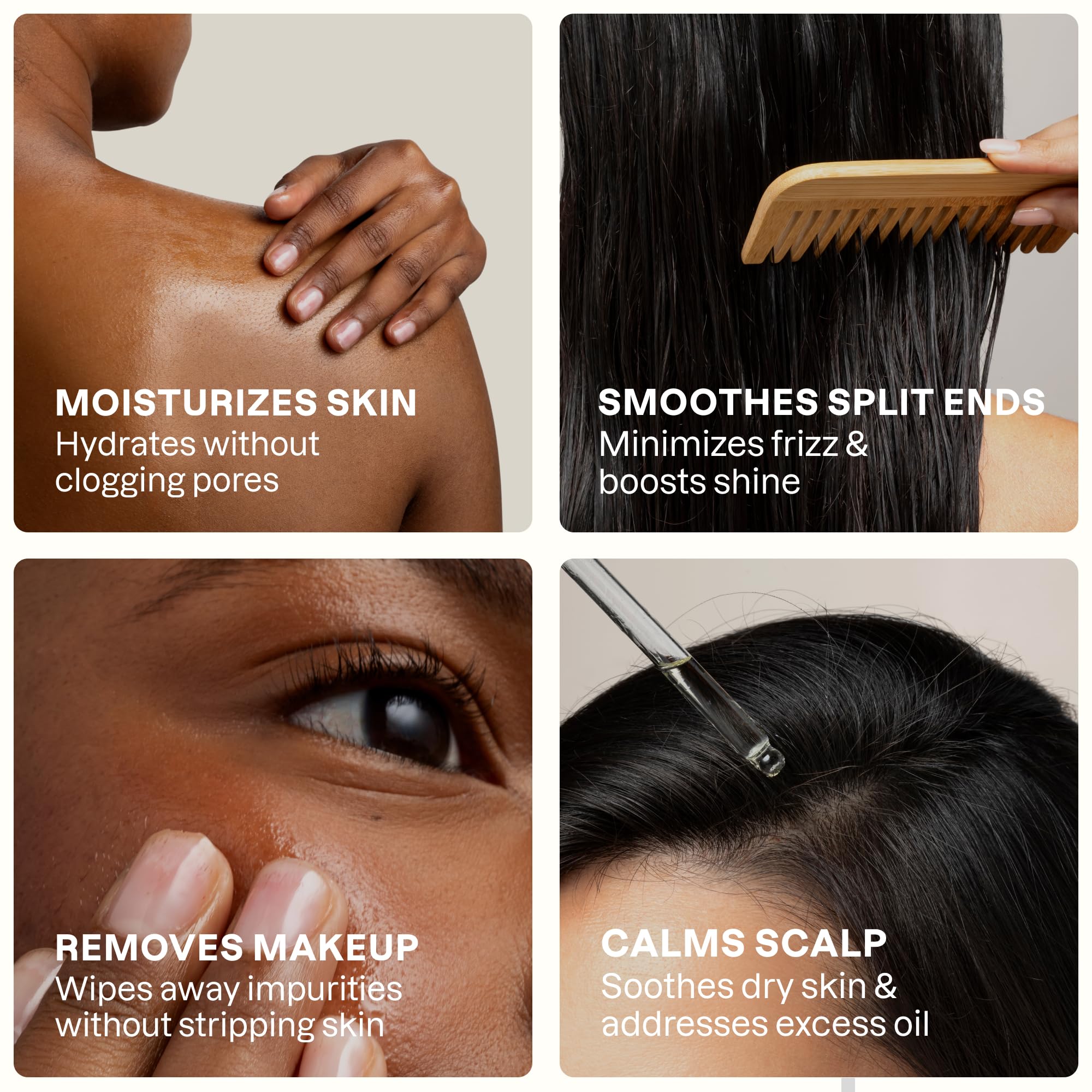 Cliganic Jojoba certificado: vegano y libre de crueldad para cuidado diario.