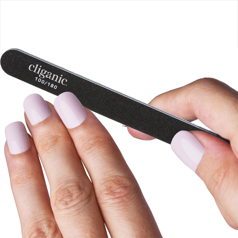 Cliganic kit lijas uñas 20 unidades, longitud 7 pulgadas, ideal para mantenimiento en casa.