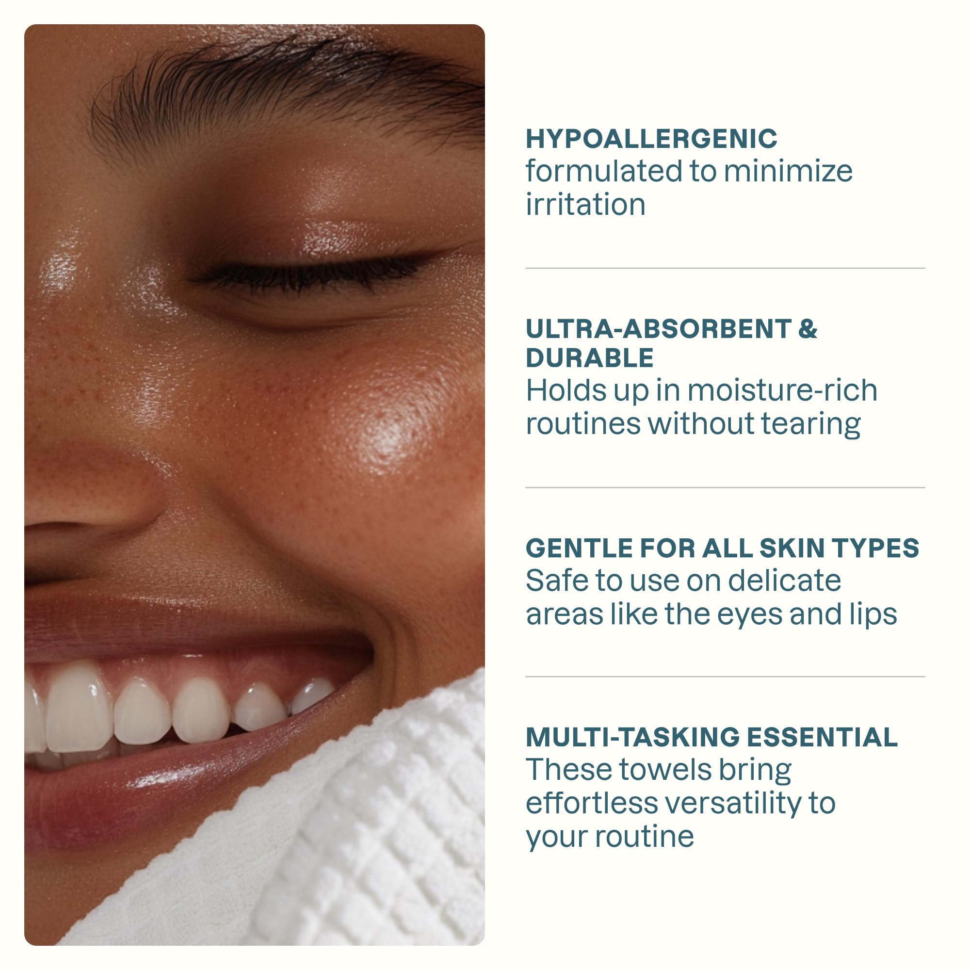 Cliganic lingettes visage spa et salon usage pro