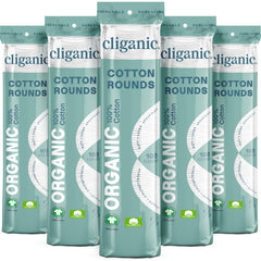 Cliganic Discos de algodón orgánico en empaque varía, calidad constante.