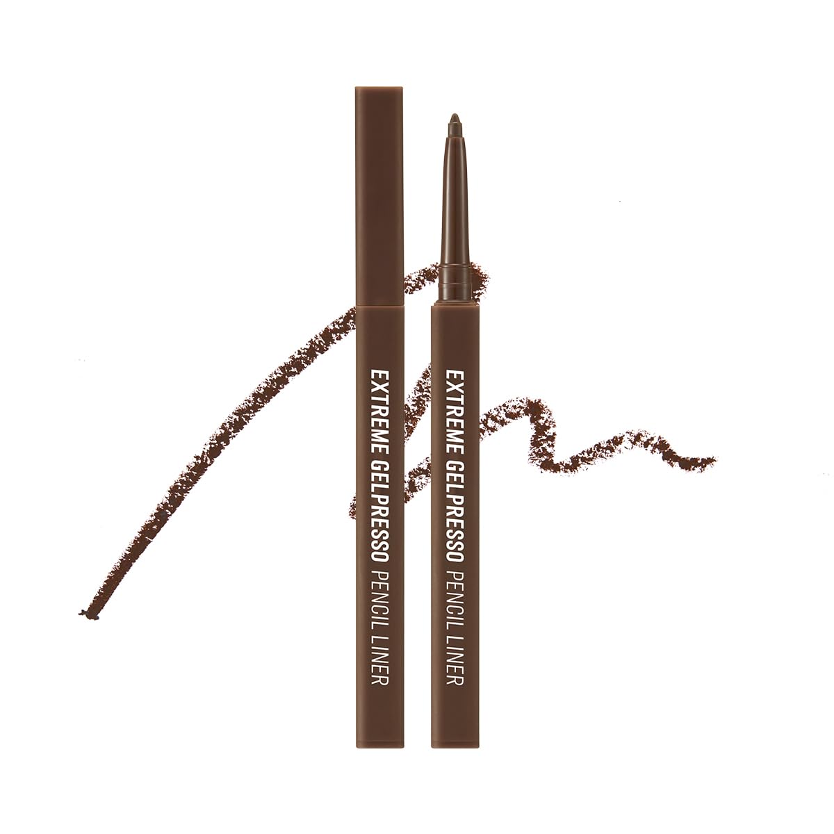 CLIO Extreme Gelpresso Pencil Eyeliner retractable deep brown for precise definition