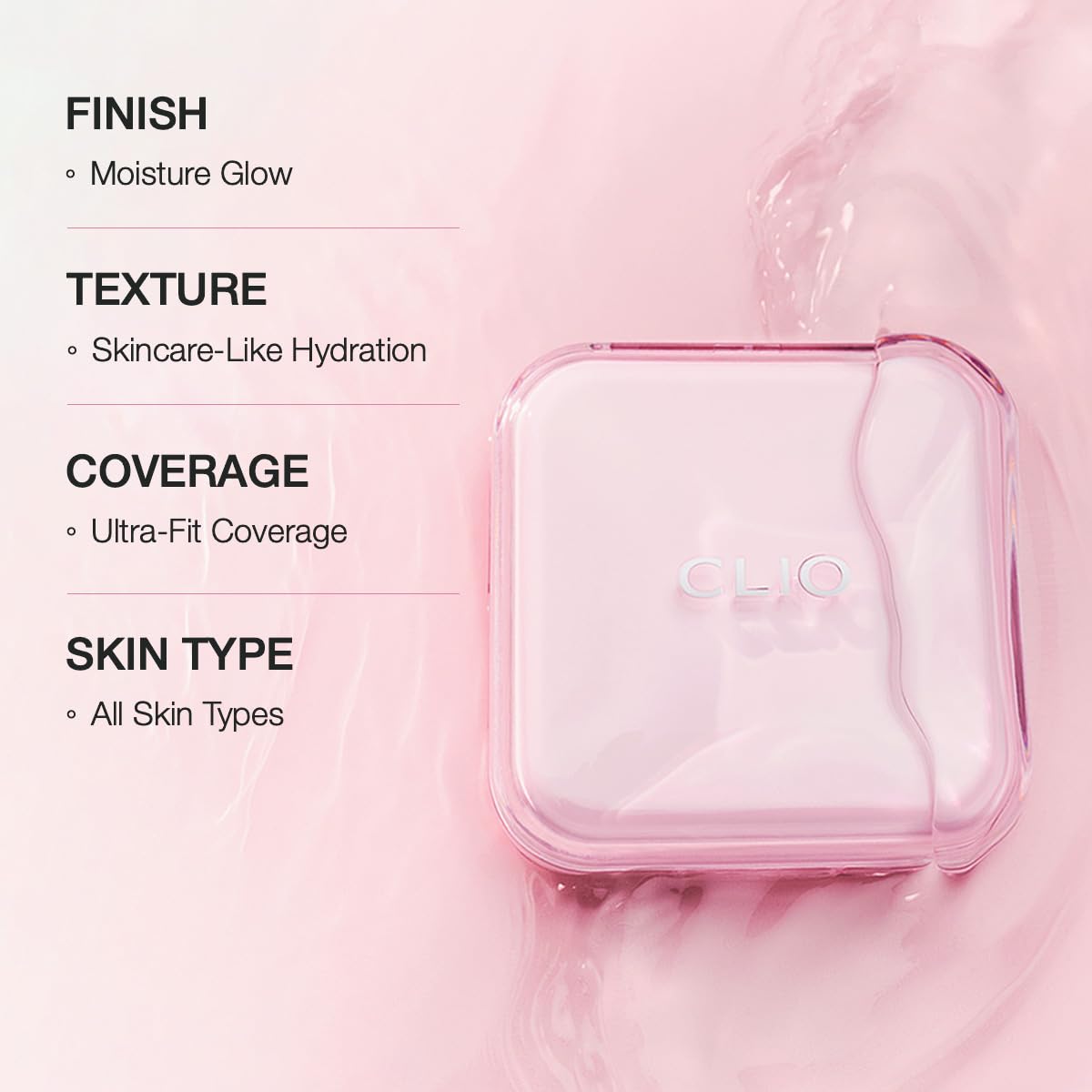 CLIO Kill Cover Mesh Glow con malla precisa para una aplicación controlada