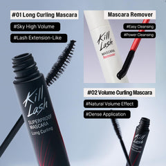 Desmaquillante CLIO Kill Lash Superproof para retirar máscara suave y eficaz.
