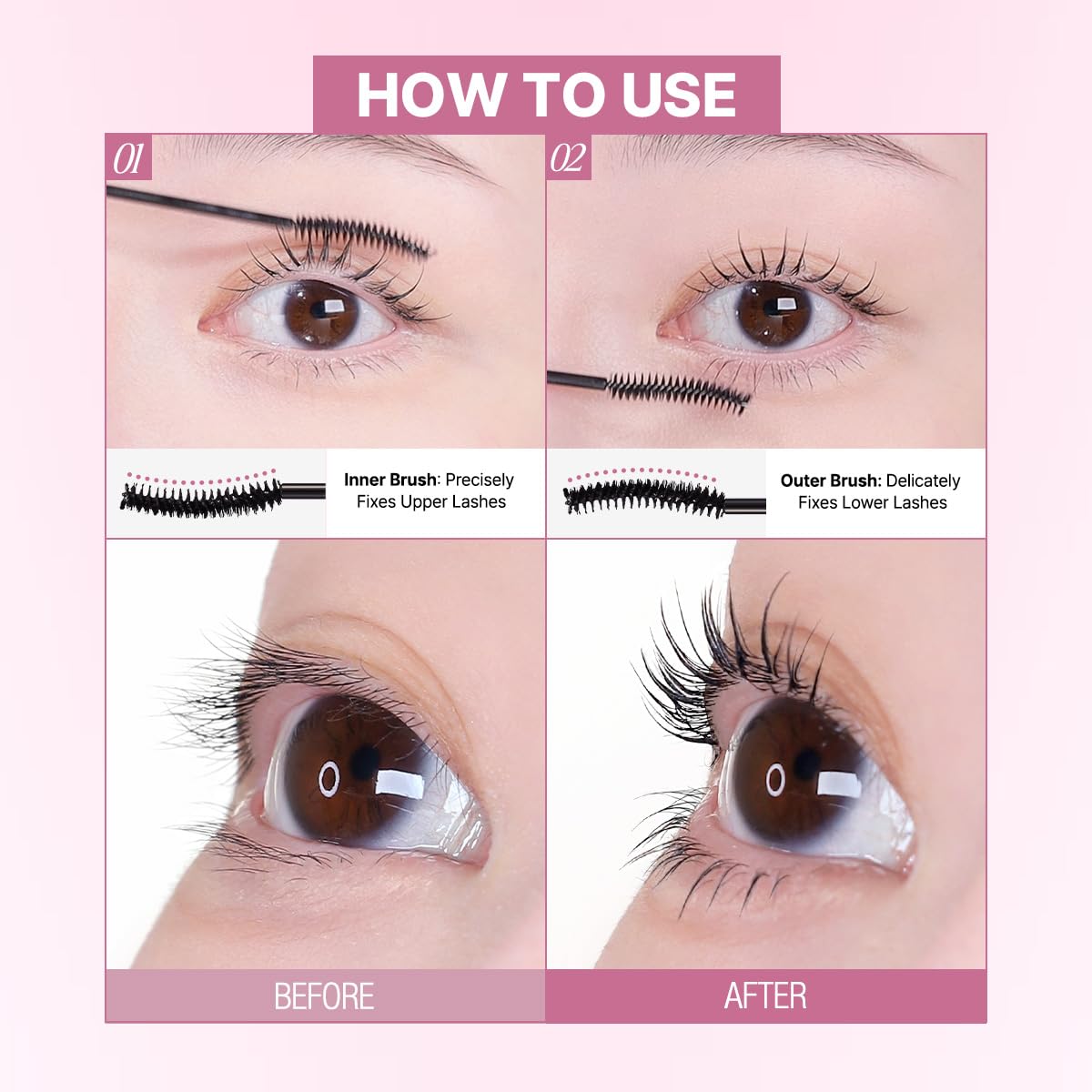Fórmula hipoalergénica para ojos sensibles y comodidad.