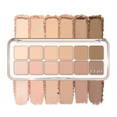 CLIO PRO EYE PALETTE AIR Latte Senior - base mat doux pour un résultat naturel rapide.