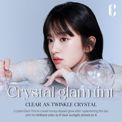 CLIO Crystal Glam Tint brillo tipo vidrio para un look translúcido