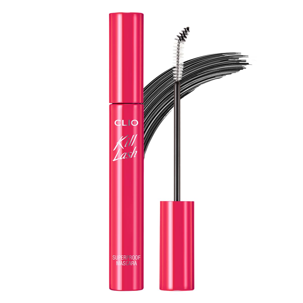 CLIO Kill Lash Superproof Mascara envase detalle, presentación premium para compra segura.