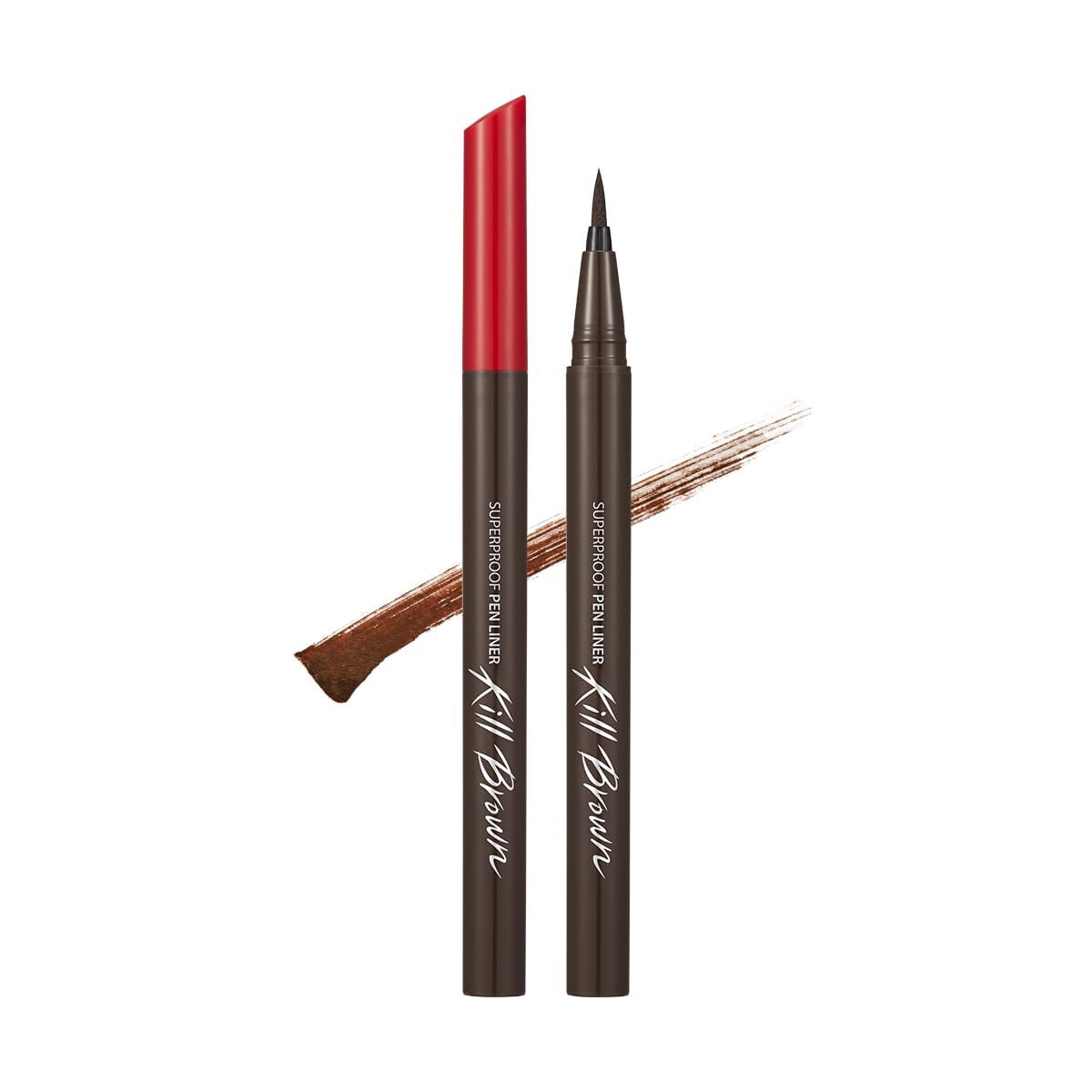 CLIO Superproof delineador líquido con aplicador fino para trazos precisos durante el delineado