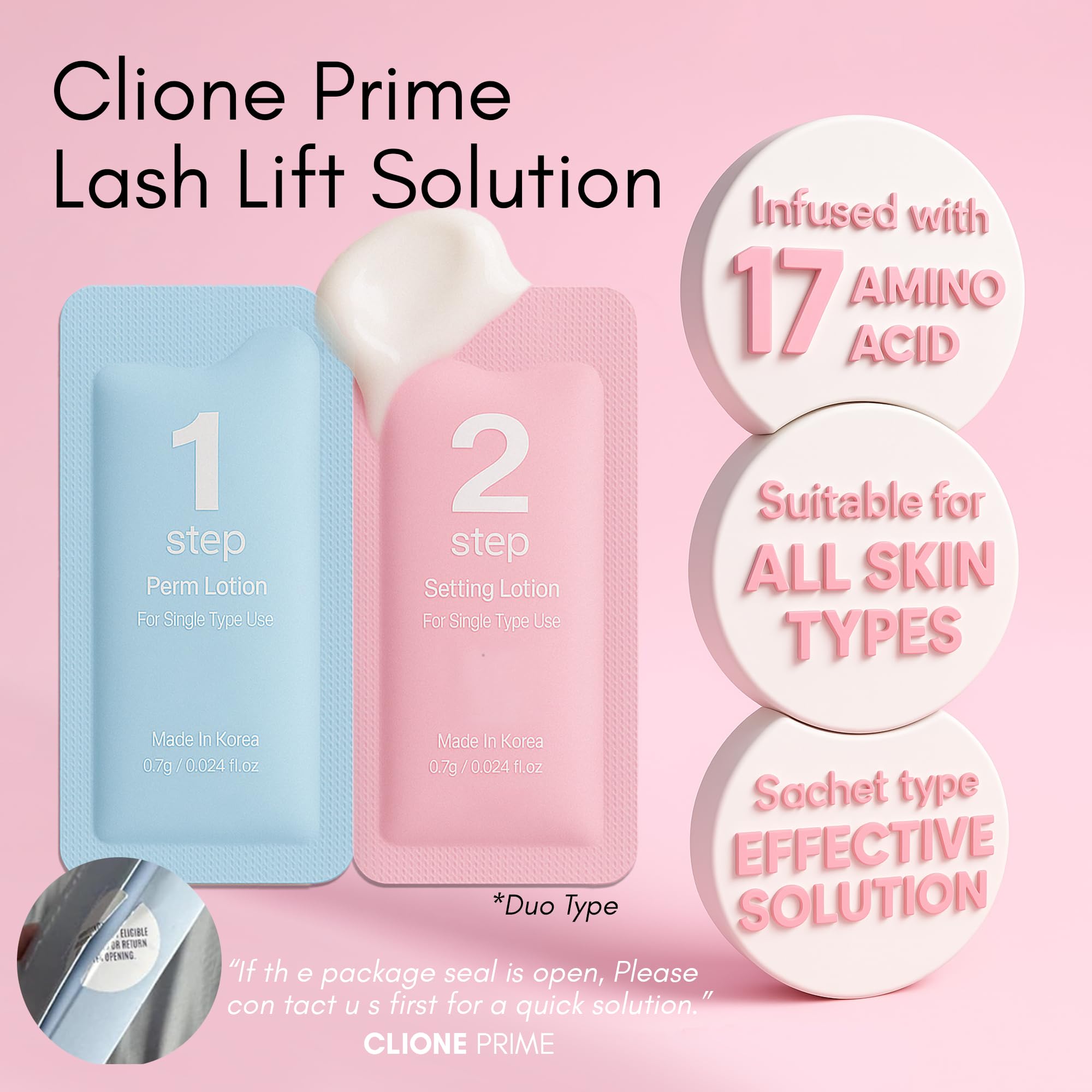 CLIONE PRIME: retención de hasta ocho semanas según uso.