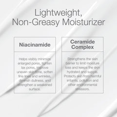 CLn Hidratante Facial con ceramidas y niacinamida para suavidad.