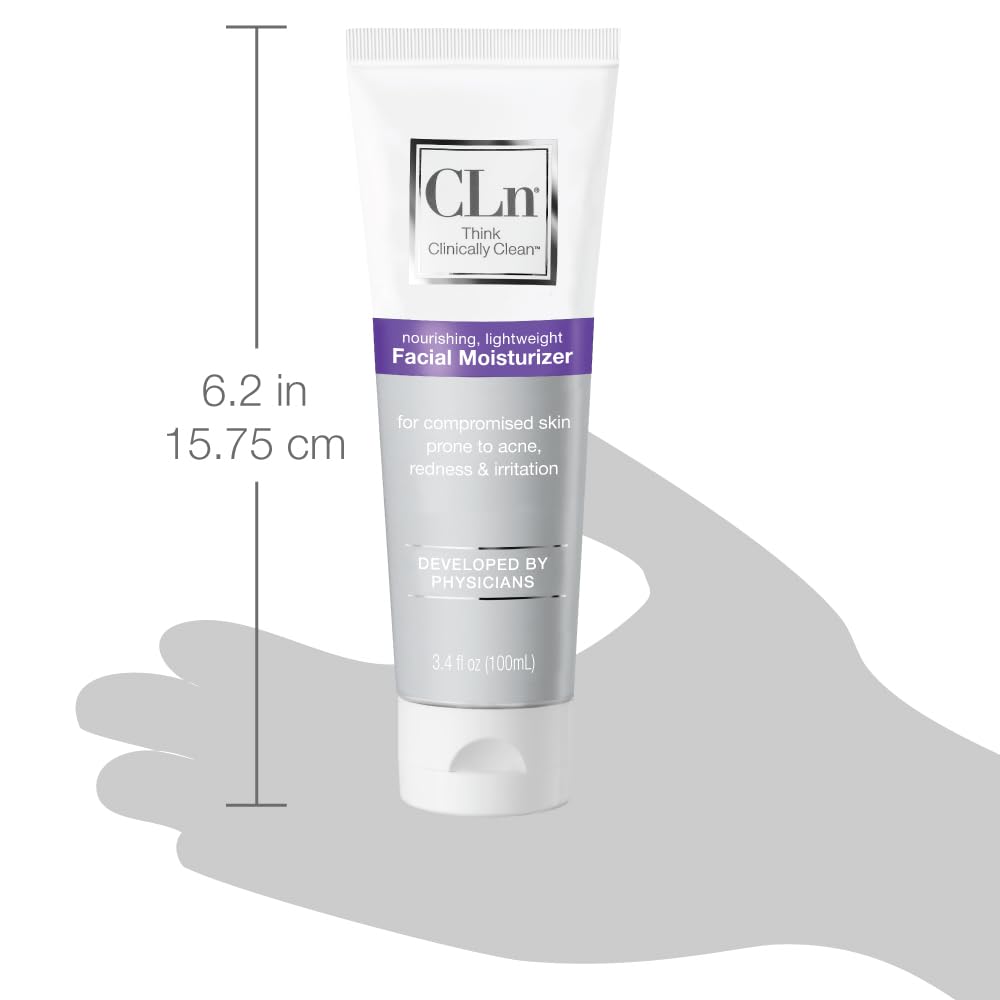 CLn Hidratante Facial hidratación de larga duración para piel calmada.