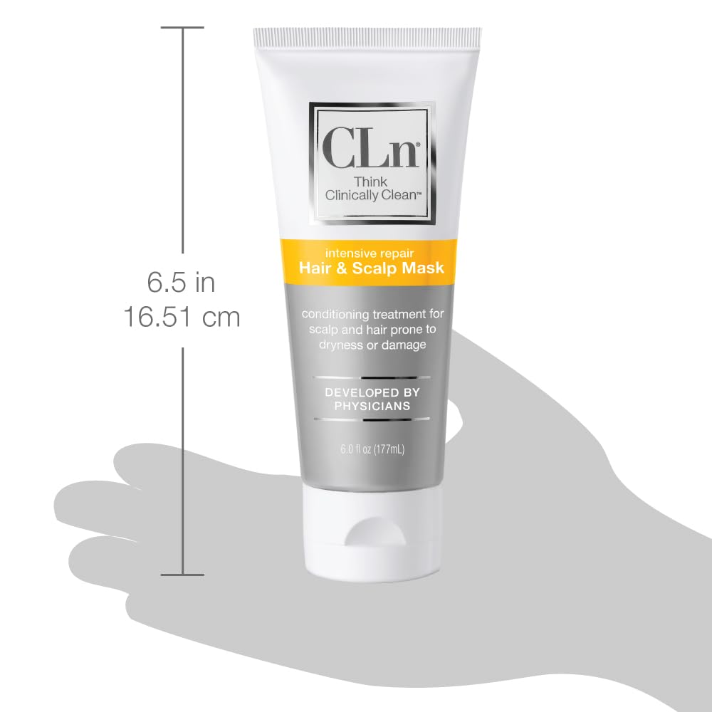CLn Masque Cheveux Parfum Eucalyptus frais.