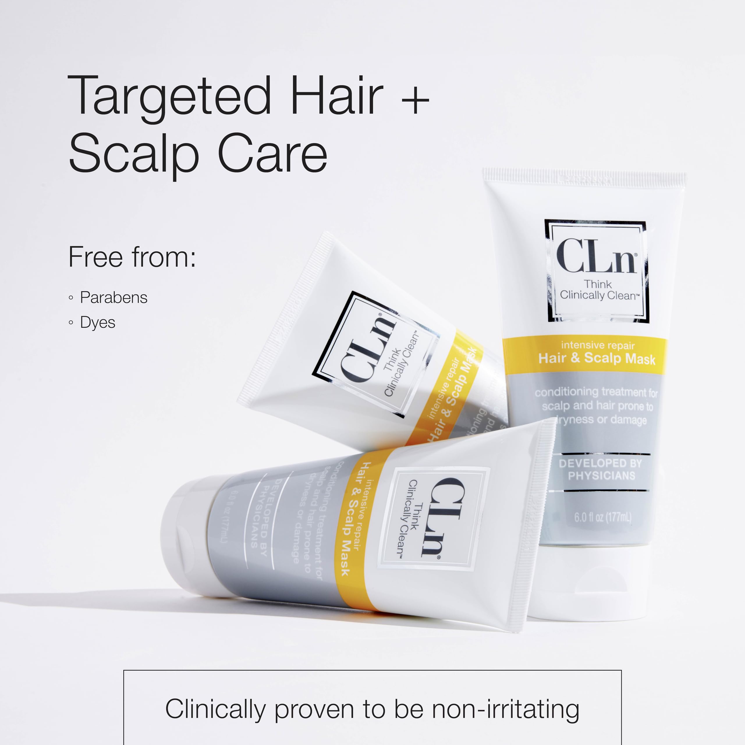 CLn Masque Cheveux Tous Types de Cheveux compatibles.