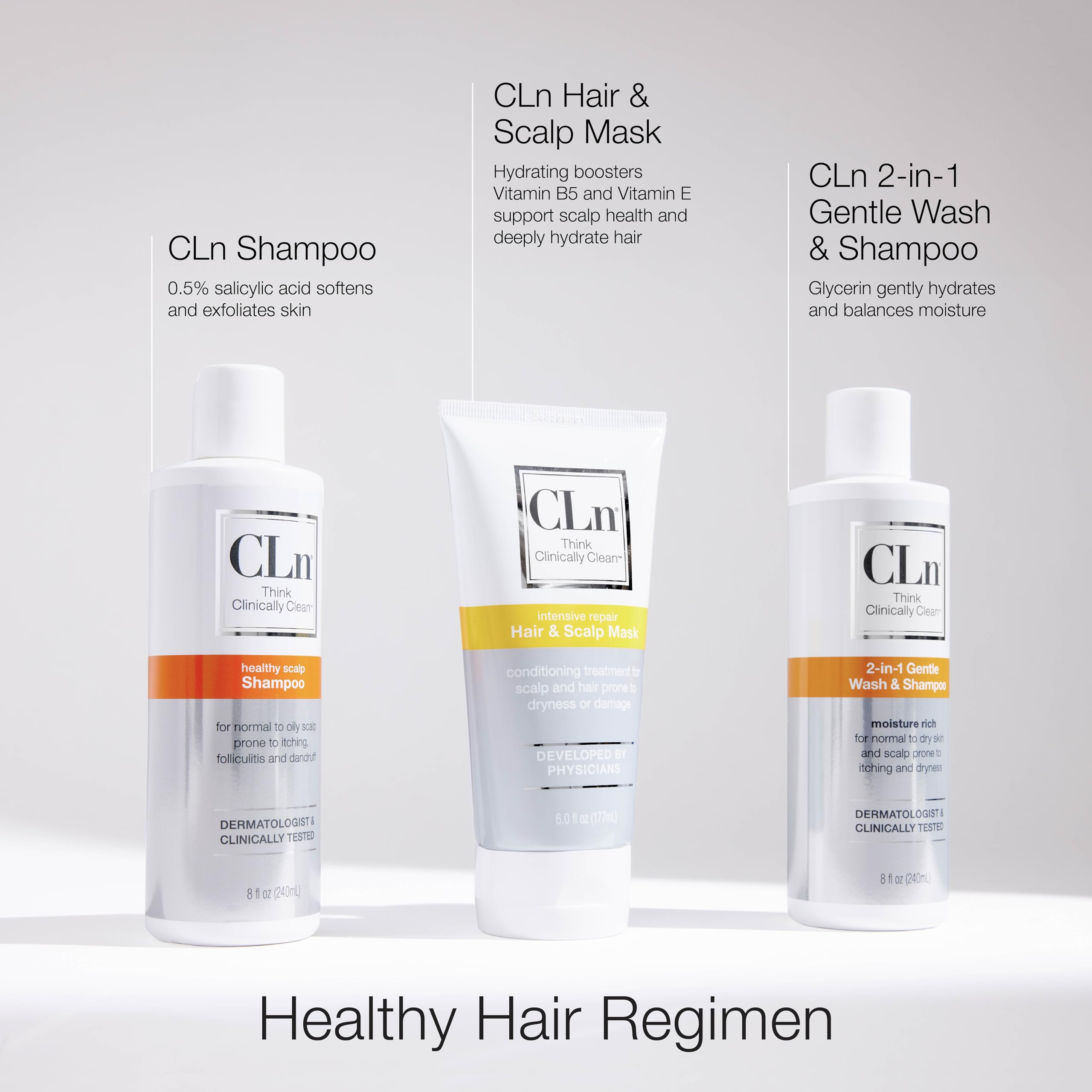 CLn Masque Cheveux Usage Hebdomadaire pour tous types.