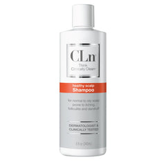 CLn Shampoo enfoque clarificante, limpieza profunda del cuero cabelludo para piel grasa.