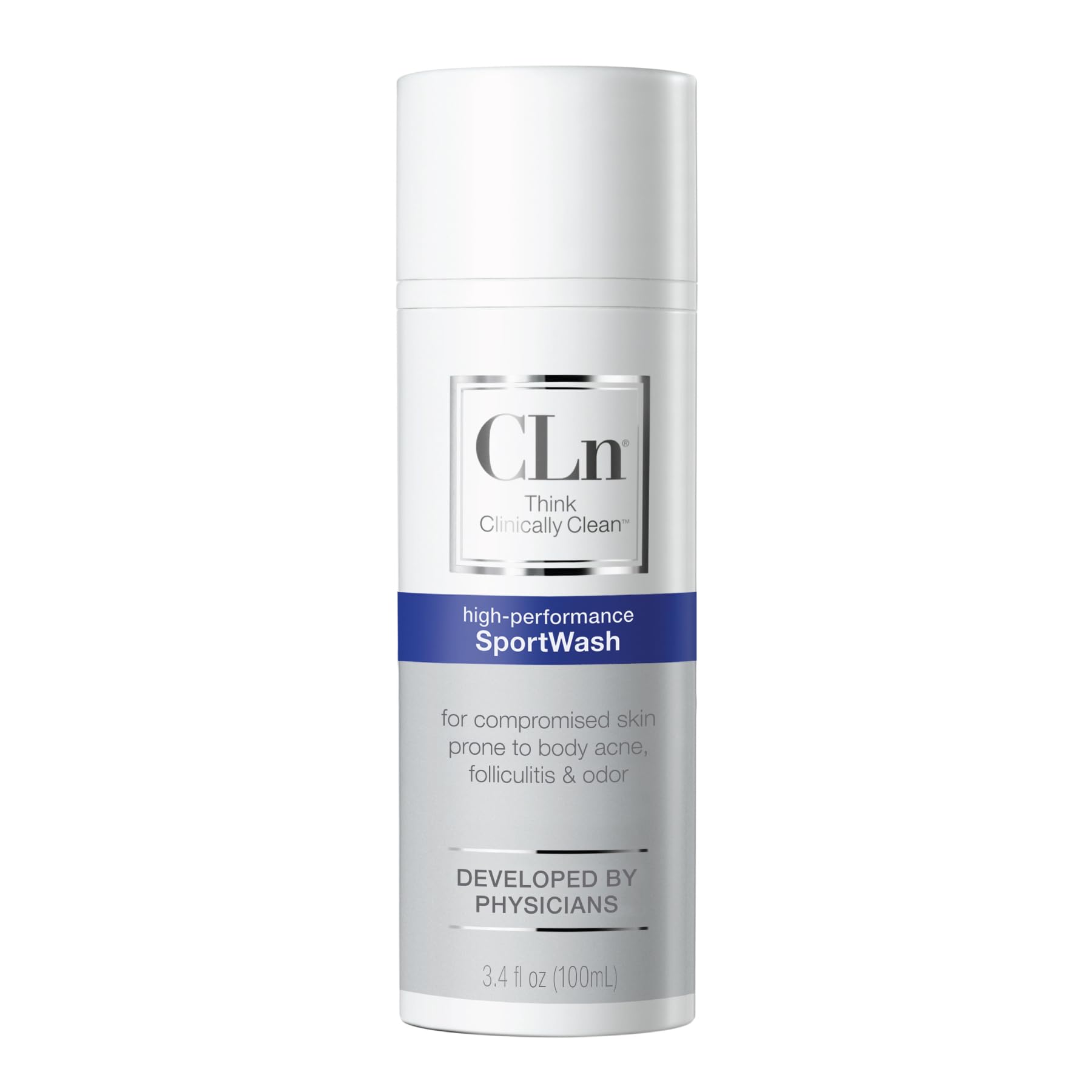 CLn SportWash: bote de 100 ml listo para entrenamientos.