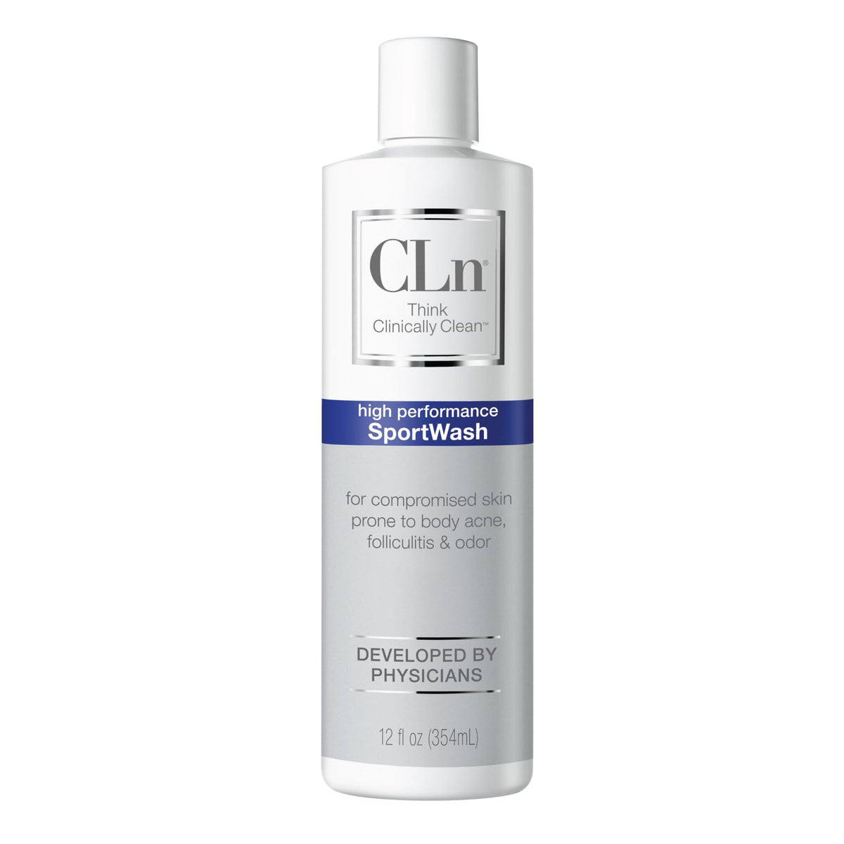 CLn SportWash, gel ducha deportivo para atletas, higiene tras entrenar