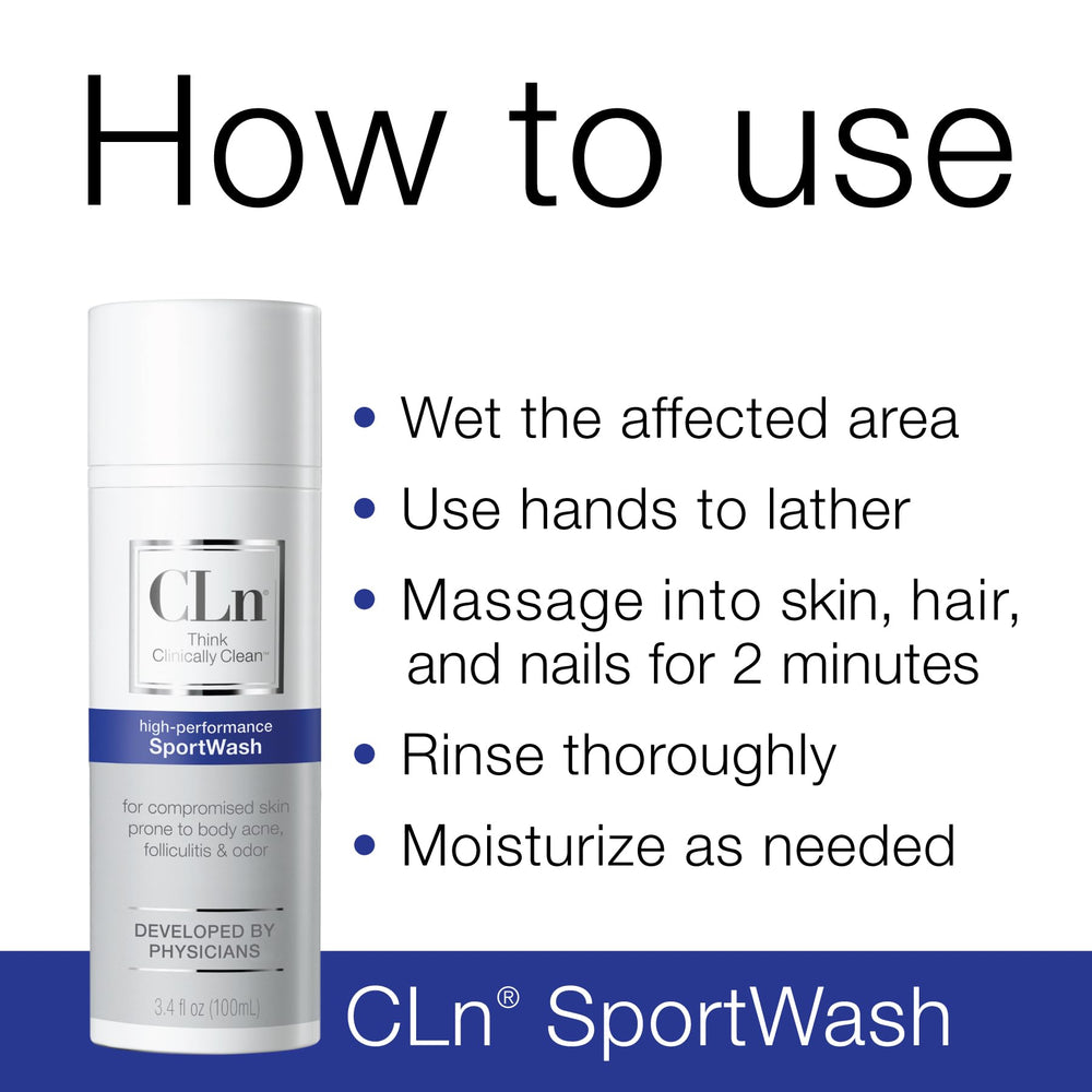 Hombres y mujeres activos usan CLn SportWash tras entreno.