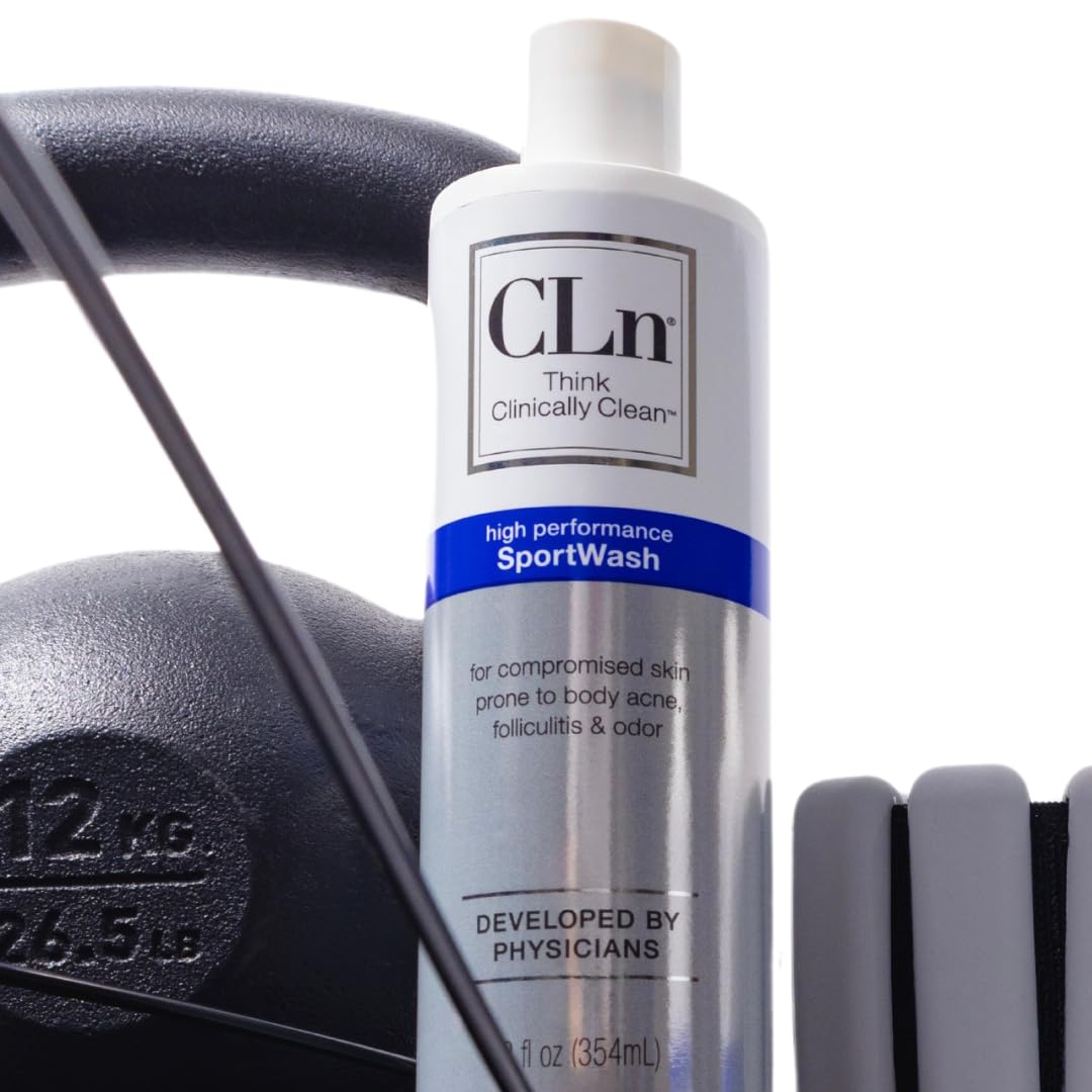 Rutina de higiene diaria con CLn SportWash para atletas