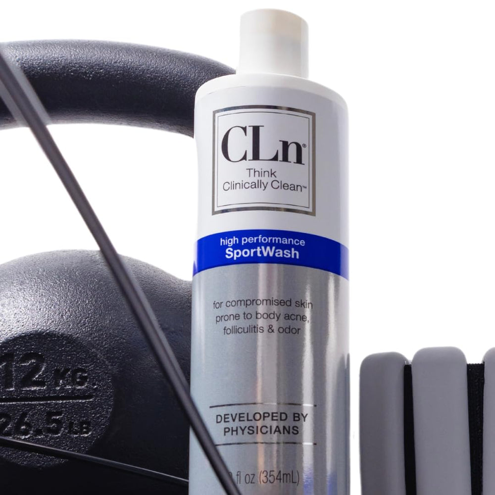 Rutina de higiene diaria con CLn SportWash para atletas