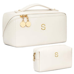 CLOUDWINGS bolsa maquillaje inicial personalizada, regalo único y elegante.