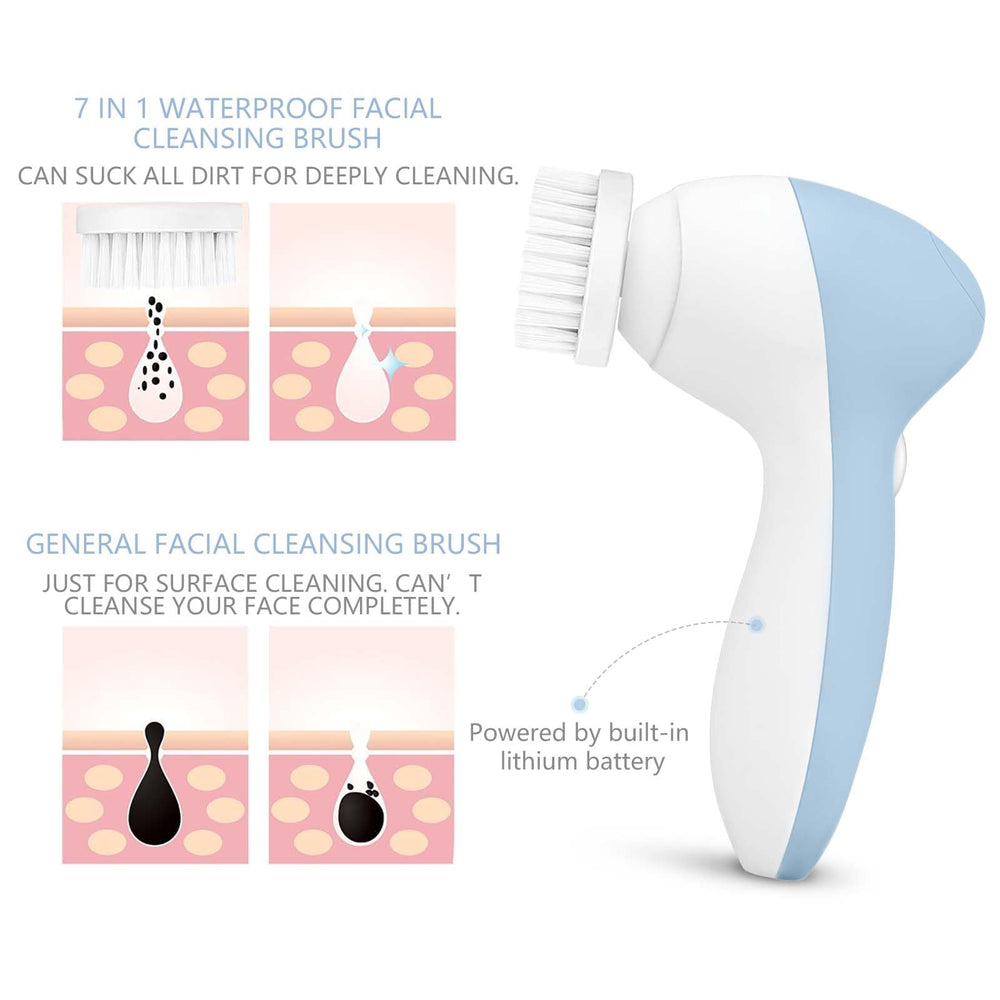 CLSEVXY cabeza masaje facial para relajación y circulación