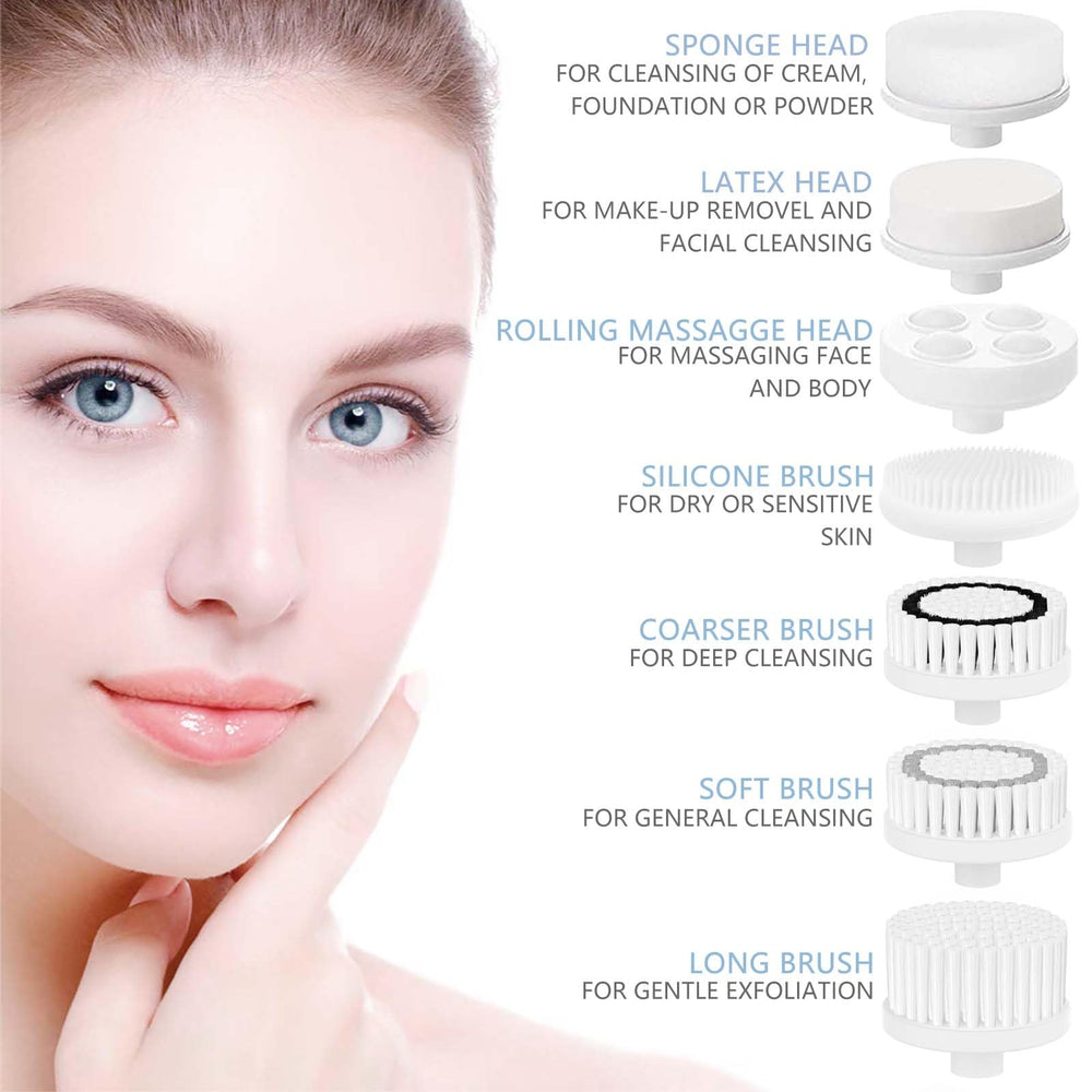 CLSEVXY cabezas suave para limpieza facial diaria y delicada