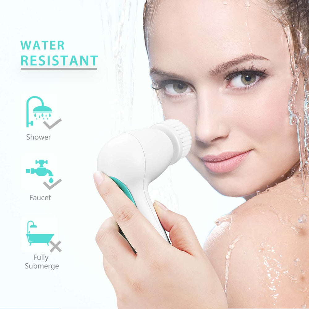 CLSEVXY cepillo resistente al agua IPX5 para uso en ducha.