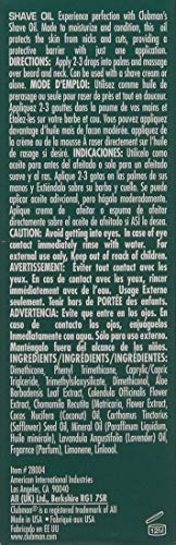 Clubman Aceite Pre Afeitado: piel hidratada para un afeitado cómodo.