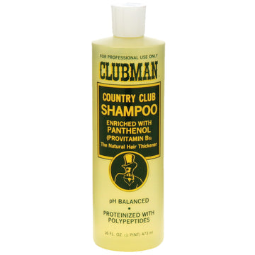 Champú Clubman Country Club, bote 473 ml para lavado diario y cuidado suave.