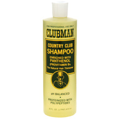 Champú Clubman Country Club, bote 473 ml para lavado diario y cuidado suave.