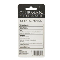 Clubman Jumbo estiptico utilizado para detener cortes durante el afeitado.