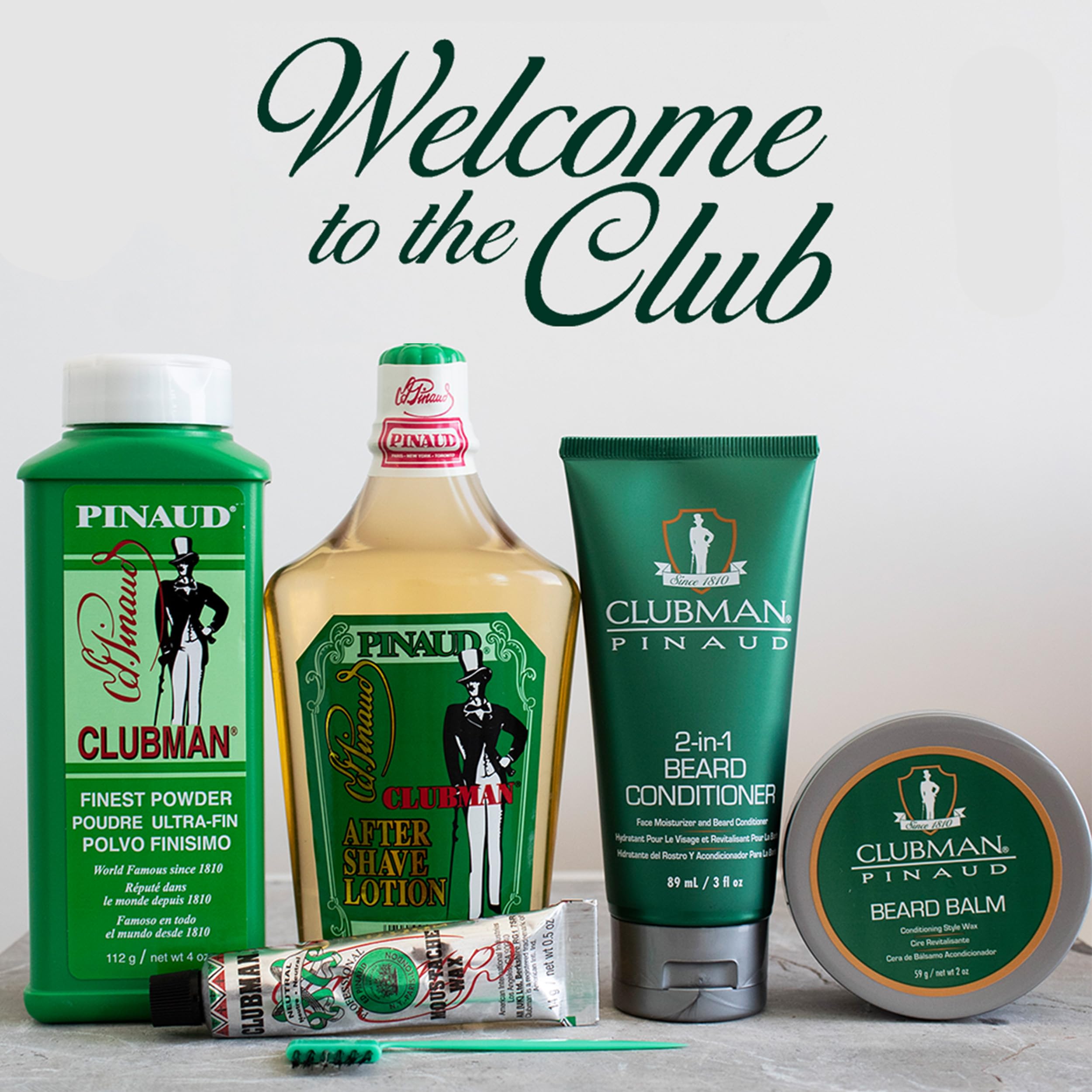 Clubman Pinaud After Shave Lotion, envase de 16 oz para uso diario