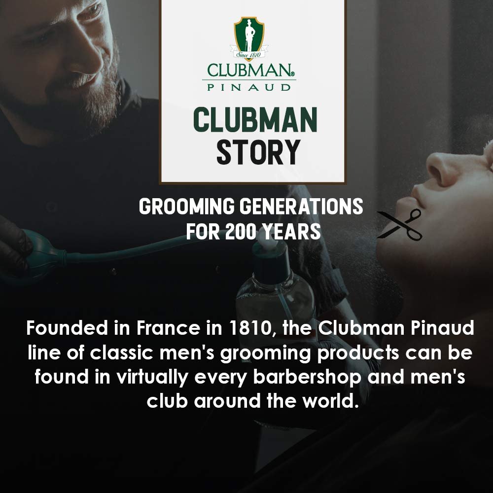 Clubman Pinaud Finest Powder, aroma ligero para mantener la piel fresca y limpia.