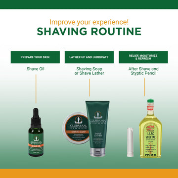 Clubman Pinaud Lilac Vegetal, ambiente de barbería para uso diario.