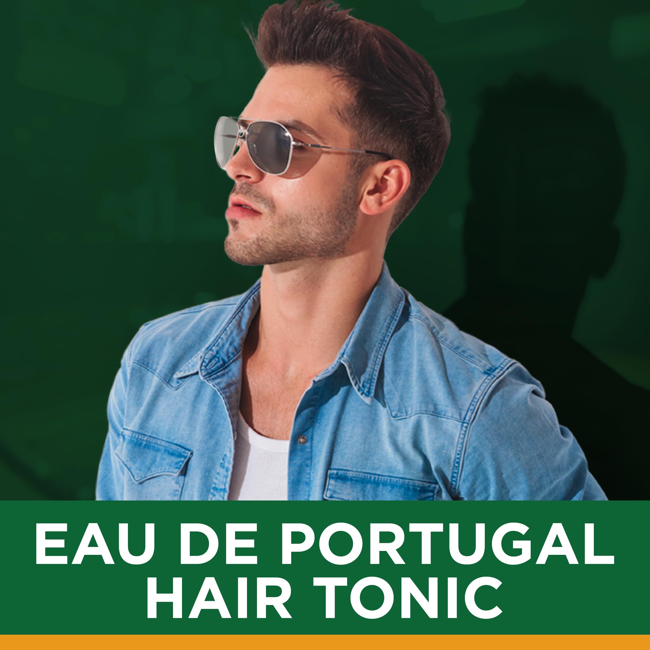 Clubman Pinaud Eau de Portugal, aplicación diaria para cabello suave y manejable.